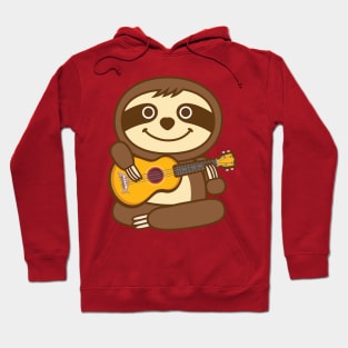 Sloth ukulele Hoodie